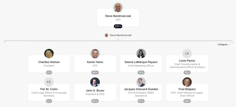 Xerox Org Chart