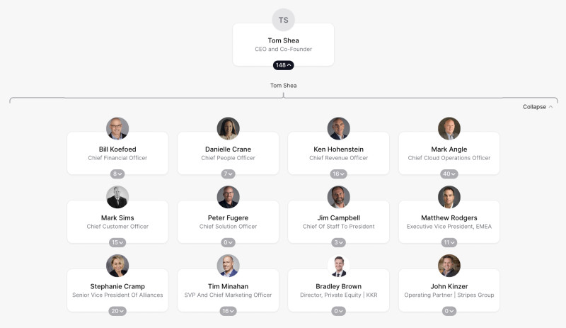 Onestream Org Chart